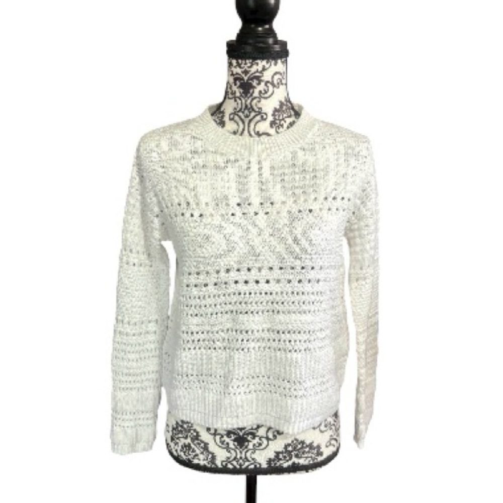 MAGASCHONI White Knit Sweater